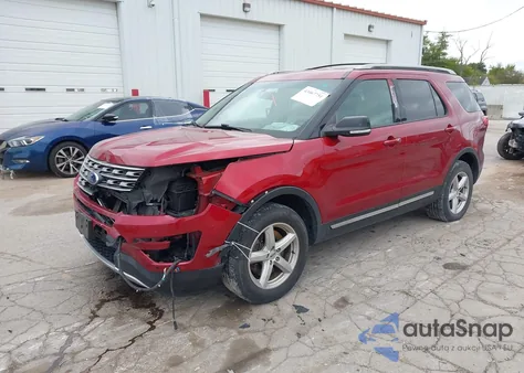 2016 Ford Explorer Xlt z USA, uszkodzony, nr VIN 1FM5K8D85GGA84487